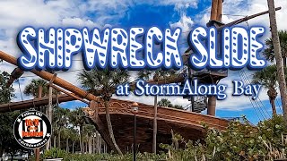 Shipwreck Water Slide at Disney’s Yacht and Beach Club’s StormAlong Bay  Walt Disney World Resort [upl. by Ariday]