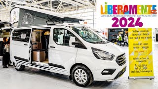 BURSTNER COPA C530 COMPACT CAMPERVAN FOR FAMILY OF 4 LIBERAMENTE BOLOGNA 2024 FIERA FORD TRANSIT [upl. by Divine]