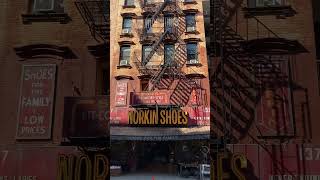 Norkin Shoes film set Lower East Side NYC [upl. by Netnerb591]