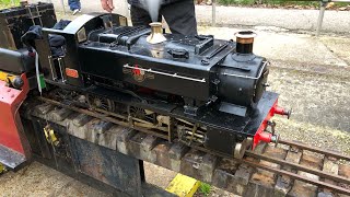 5 inch gauge Simplex and a babydelticlivesteamengineering [upl. by Danyluk329]