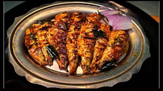 மத்தி மீன் வறுவல்🐟 sardines fish fry recipe in Tamil   Houzz meal [upl. by Constancy]