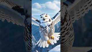 Snowy Owl vs Great Horned Owl Who Wins [upl. by Hairehcaz]