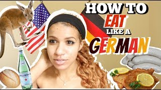 🇩🇪 HOW TO EAT LIKE A GERMAN [upl. by Geilich]