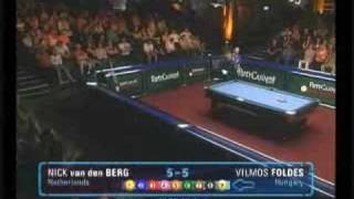 World Pool Masters 3  Nick van den Berg vs Vilmos Foldes [upl. by Tuddor]