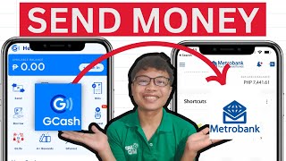 How to SEND MONEY GCash to Metrobank [upl. by Eloci]