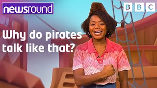 Why do pirates talk like that  Newsround [upl. by Ahsemik]