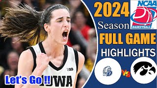 Iowa vs Drake Highlights Nov 18 2024  College Womens Basketball 2024  Ncaa basketball [upl. by Perloff405]