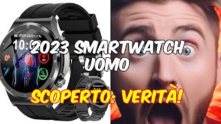 Recensione 2023 nuovo smartwatch uomo monitor glicemia chiamate bluetooth 139 [upl. by Hana798]