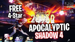 Dr Ratio amp The Hunt March 7th Obliterates Apocalyptic Shadow 4 v24 Honkai Star Rail [upl. by Shuma]