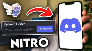 How to Redeem Discord Nitro Code Full Guide [upl. by Turpin681]