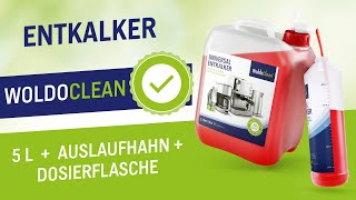 Anwendung Entkalker für Kaffeevollautomaten amp Kaffeemaschine 5 liter Kanister mit Flasche [upl. by Anivla]