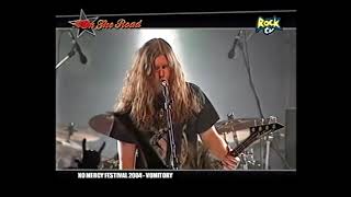 Vomitory  Live amp Interview At No Mercy Festival In Milan Italy 20040405 RockTV Full HD Video [upl. by Zashin91]