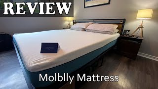 Molblly 10inch Gel Memory Foam Queen Mattress Review [upl. by Cecily837]