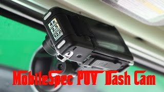 Unboxing amp Review Of The Mobile Spec POV Dash Cam [upl. by Feinleib]