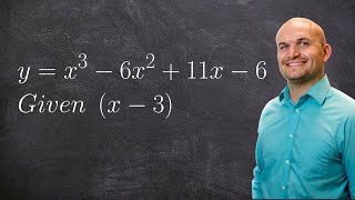 How to Find Remaining Factors When Given One Factor Synthetic Division [upl. by Hahseram]