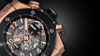 HUBLOT  BIG BANG UNICO KING GOLD CERAMIC [upl. by Lyrred]