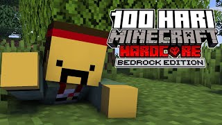 100 Hari Minecraft Hardcore MCPE Bedrock Edition [upl. by Corri309]