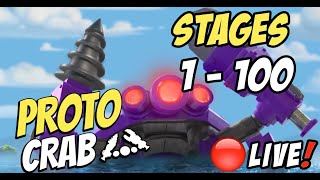 🔴 RAINMAKER MEGA CRAB wstoneheart164 Stages 1100  Boom Beach [upl. by Eizdnil736]