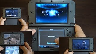 Resident Evil Revelations  NINTENDO 3DS XL gameplay [upl. by Dnomsad]