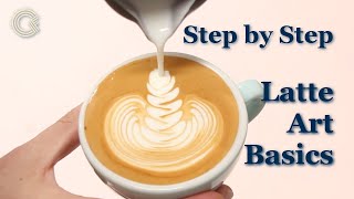 Latte Art Tutorial  Step by Step Beginners Guide 2021 [upl. by Karl]