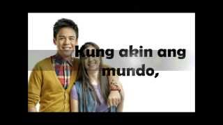 Kung Akin Ang Mundo  Khalil Ramos Lyrics HD [upl. by Lisabet667]