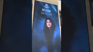 Sai Pallavi Intro✨❤️ saipallavi broadway theatre coimbatore indhurebeccavarghese amaran movie [upl. by Repsihw]