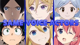 Blue Period All Characters Japanese Dub Voice Actors Seiyuu Same Anime Characters [upl. by Eillac]