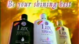 Lux Super Rich shampoo with Nourishing Oil Complex quotShinequot 30s  Philippines 1997 [upl. by Iona]