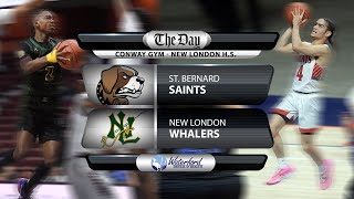 St Bernard at New London boys basketball [upl. by Yelnoc]