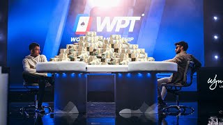 RELIVE Poker History 40000000 at WPT World Championship Final Table [upl. by Annoirb]