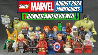 EVERY LEGO Marvel Summer 2024 Minifigure  RANKED  REVIEWED [upl. by Adahs]