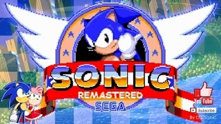 Sonic The Hedgehog  Remastered Sega GenesisMega Drive  Longplay [upl. by Ymmor569]