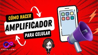 Cómo hacer un Amplificador para Celular 📱🔊 tecnologia proyectoescolar celular [upl. by Assilem132]