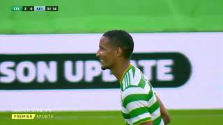 Jullien with a towering header from the corner to make it 30 for Celtic  Premier Sports [upl. by Geddes]