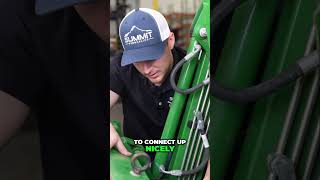 How to Install Summit Hydraulics Crossbeam Quick Coupler Bracket [upl. by Arde921]