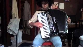 The Seatbelts Cowboy Bebop OST  Wo Qui Non Coin An Historic Accordion Cover [upl. by Babbette]