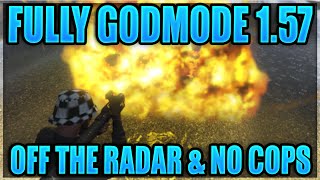 ITS BACK GTA 5 ONLINE FULLY GODMODE GLITCH AFTER PATCH 157 Off The Radar No Cops Glitch [upl. by Eliseo]