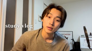 vlog）朝5時起きして国試の勉強したら、心が折れた。 [upl. by Godding]