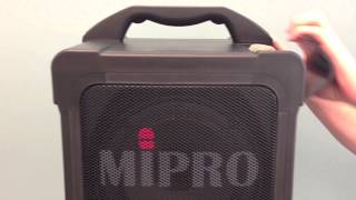 How to use the MIPRO Portable PA [upl. by Keel]