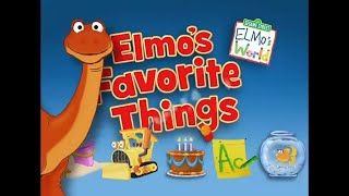 Elmo’s World Favorite Things DVD Trailer Version 2 [upl. by Shwalb]