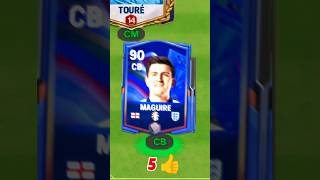 Choose Your Favourite Center Back in FC Mobile By 💀🧱 eafcmobile eafc24 fifa fcmobile fc24 [upl. by Lannie]