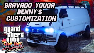 GTA Online Bravado Youga Classic Benny’s Version Customization GameplayShowcase [upl. by Letnom611]