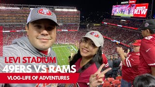 49ers Game Levi’s StadiumFood and store VLOG levistadium 49ers food footballgame vlog [upl. by Etsirk585]