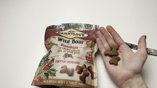 Carnilove Dog Crunchy Snack Wild Boar with Rosehips [upl. by Ayoral]