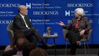 Janet Yellen on Greenspan’s “irrational exuberance” speech [upl. by Nnaaihtnyc962]