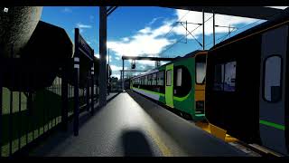 Class 158 departing forestdale in british railways [upl. by Ayikaz]