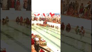 jal beech khada hoee status chhathpuja shortvideo hinduprayer viralvideo trending chhath [upl. by Ahsas]