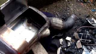 BMW 530d E60 first start after DPF removal [upl. by Einahpets105]