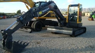 SE VENDE Mini excavadora giratoria de cadenas de goma VOLVO ECR88 [upl. by Eedyaj282]