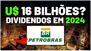 PETROBRAS Quanto PETR4 pode Pagar de DIVIDENDOS em 2024 Qual Ação Comprar PETR3 ou PETR4 [upl. by Merri]